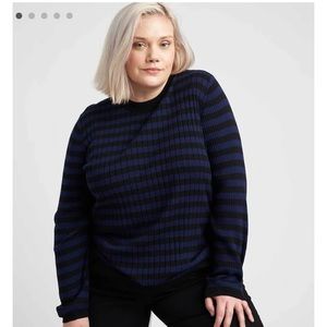 Universal Standard Mila Striped Sweater - M
